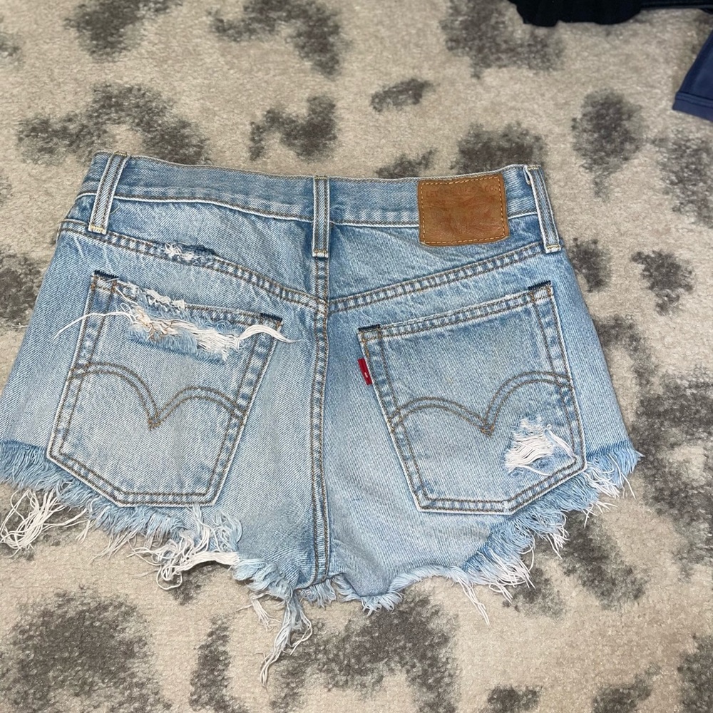 Levi’s shorts- high rise